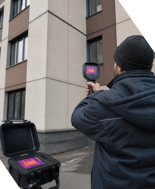 Тепловизионное обследование зданий и сооружений в Карабулаке